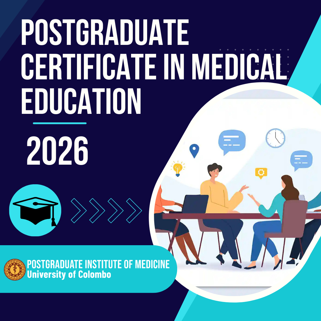 Postgraduate Certificate in Medical Education 2026