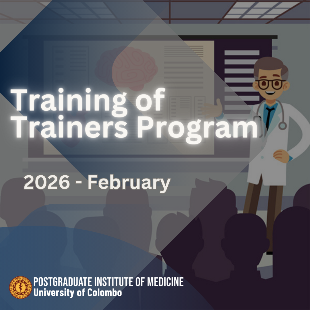 Training of Trainers Program - 2026 - February