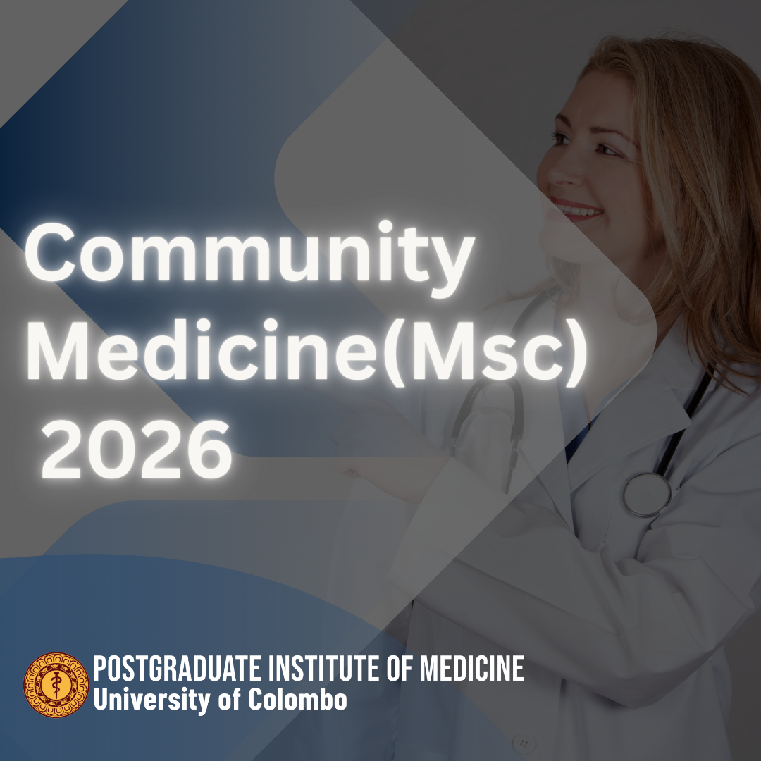 Community Medicine(MSc) -2026