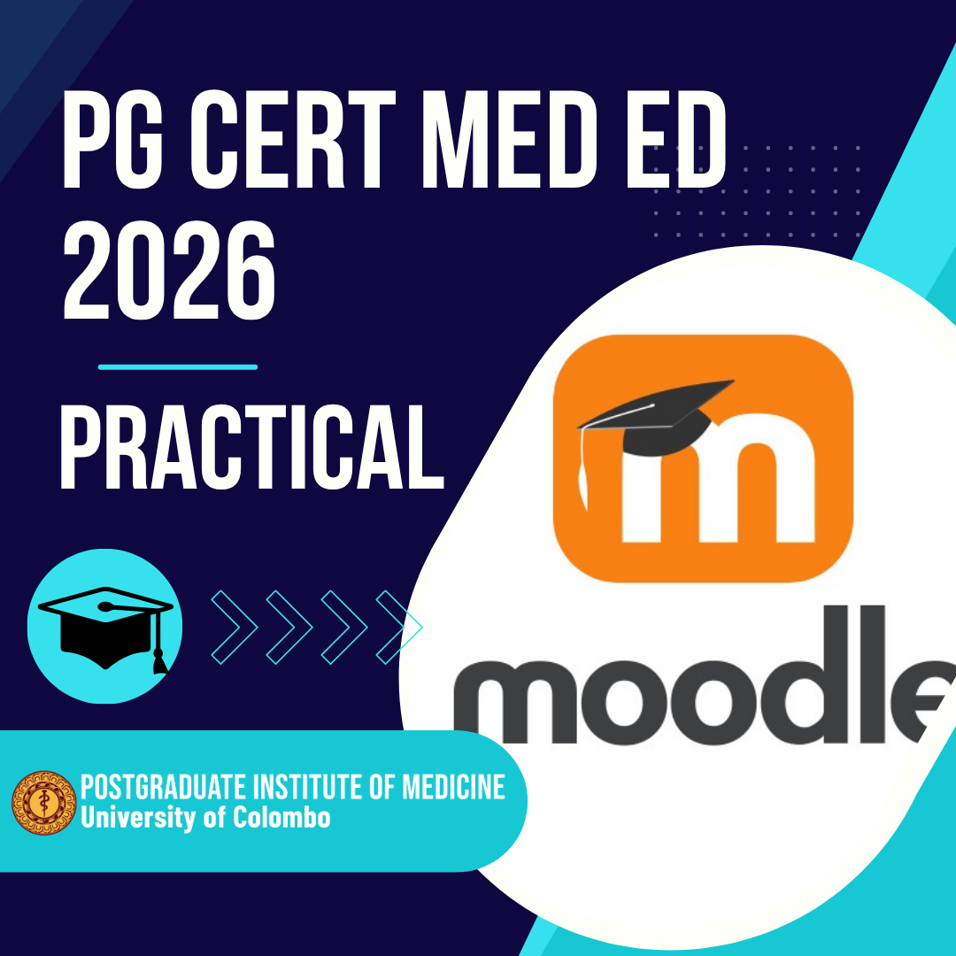 PG Cert Med Ed 2026 - Practical
