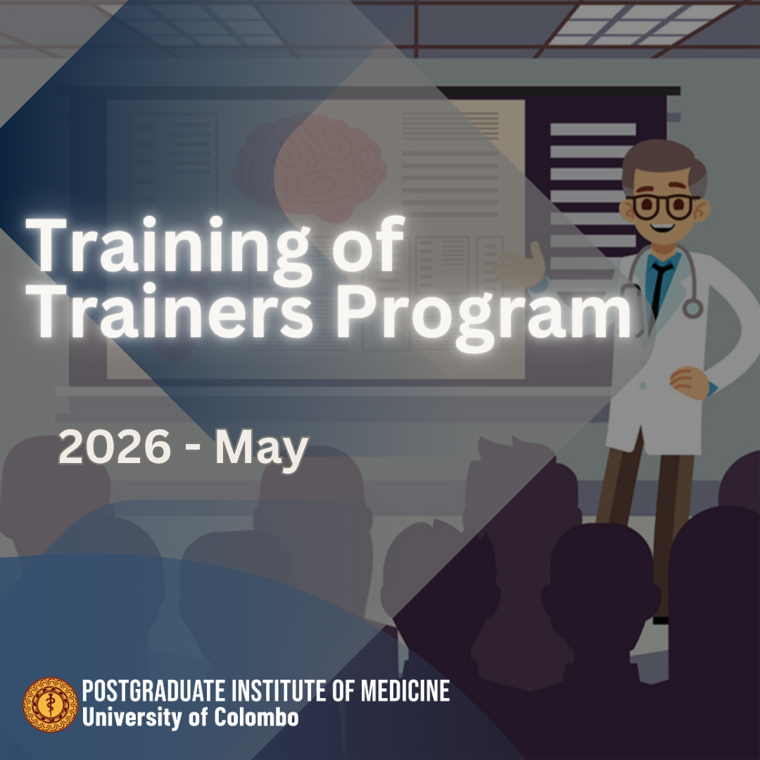 Training of Trainers Program - 2026 - May